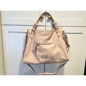 Light Pink Jessica Simpson Handbag Faux Leather